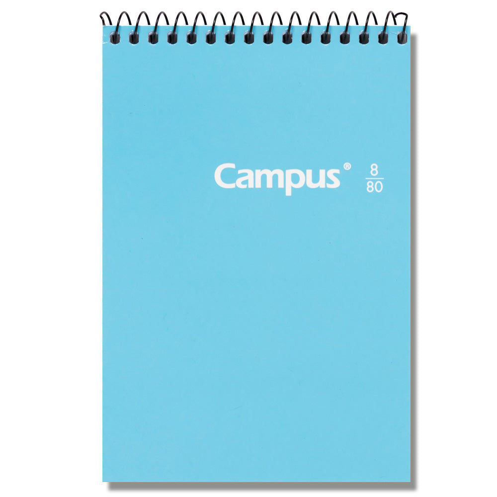 Spiral Notebook Hardcover 8° Campus / 155x105mm 80 sheets 60g 4mm grid