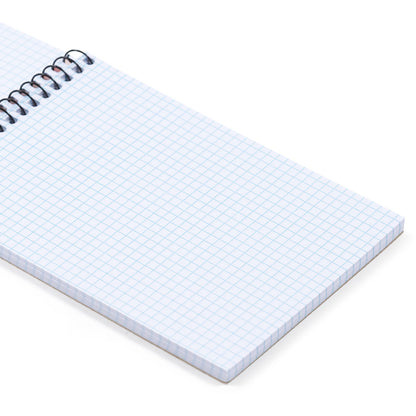 Spiral Notebook Hardcover 8° Campus / 155x105mm 80 sheets 60g 4mm grid