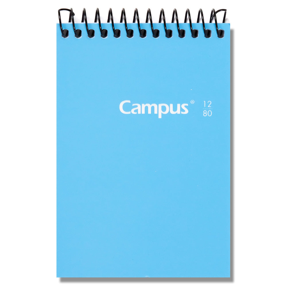 Spiral Notebook Hardcover 12° Campus / 125x85mm 80 sheets 60g 4mm grid