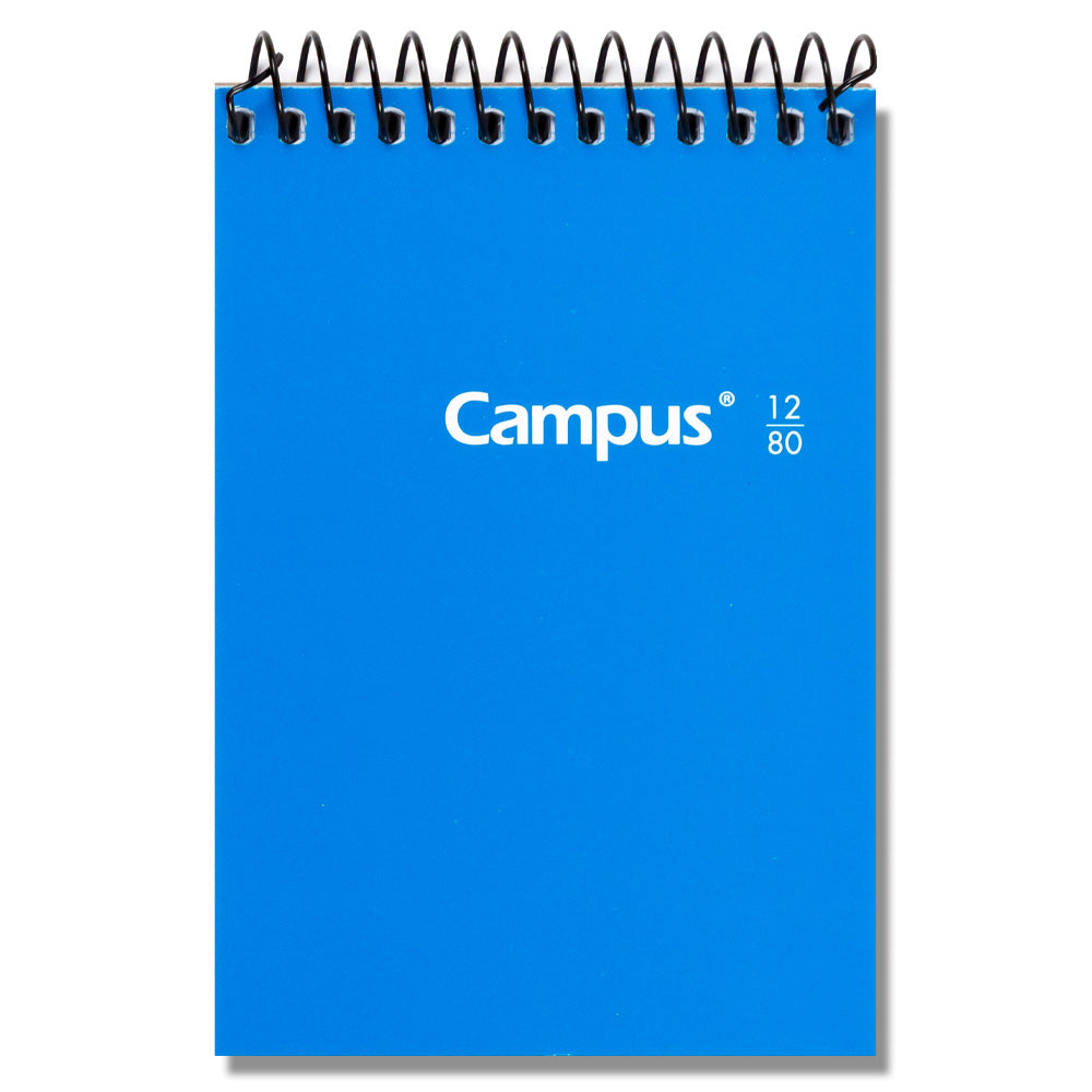 Spiral Notebook Hardcover 12° Campus / 125x85mm 80 sheets 60g 4mm grid