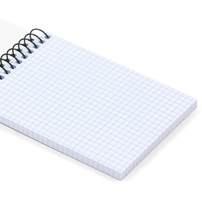 Spiral Notebook Hardcover 12° Campus / 125x85mm 80 sheets 60g 4mm grid