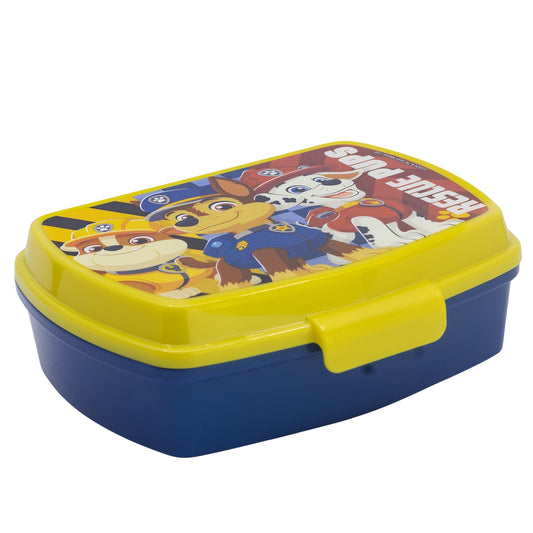 Boîte à sandwich rectangulaire Paw Patrol Boy Rescue Pups / Sans BPA / Boîte à lunch pour enfants / École / Garderie