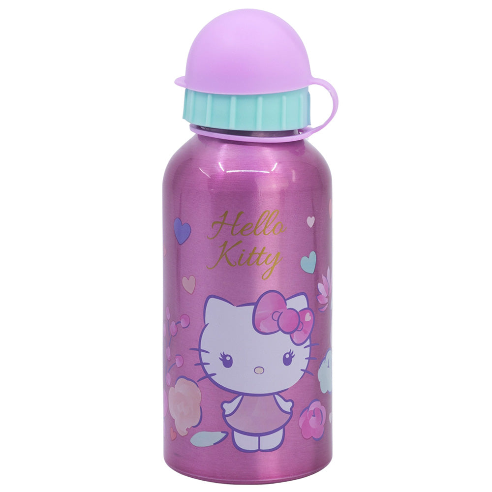 Gourde enfant en aluminium 400 ml Hello Kitty / Gourde enfant / Gourde réutilisable