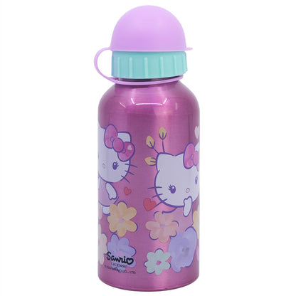 Gourde enfant en aluminium 400 ml Hello Kitty / Gourde enfant / Gourde réutilisable