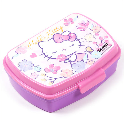 Stor Boîte à sandwich rectangulaire Hello Kitty / Sans BPA / Boîte à lunch pour enfants / École / Crèche