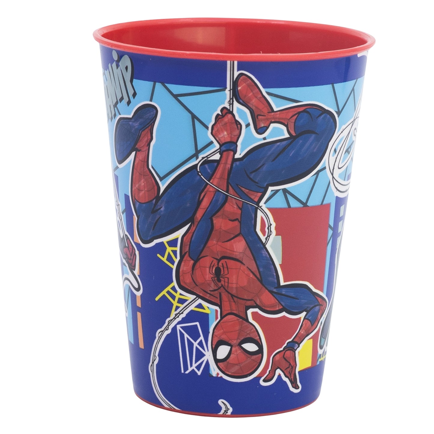 Stor Easy Small Glass Spiderman Mob Rules 260 ml
