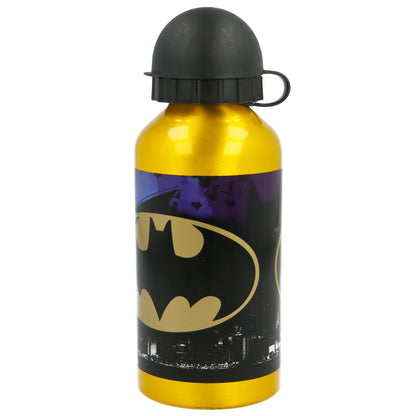 Botella de aluminio para niños 400 ml Batman Symbol / Cantimplora infantil / Botella de agua reutilizable