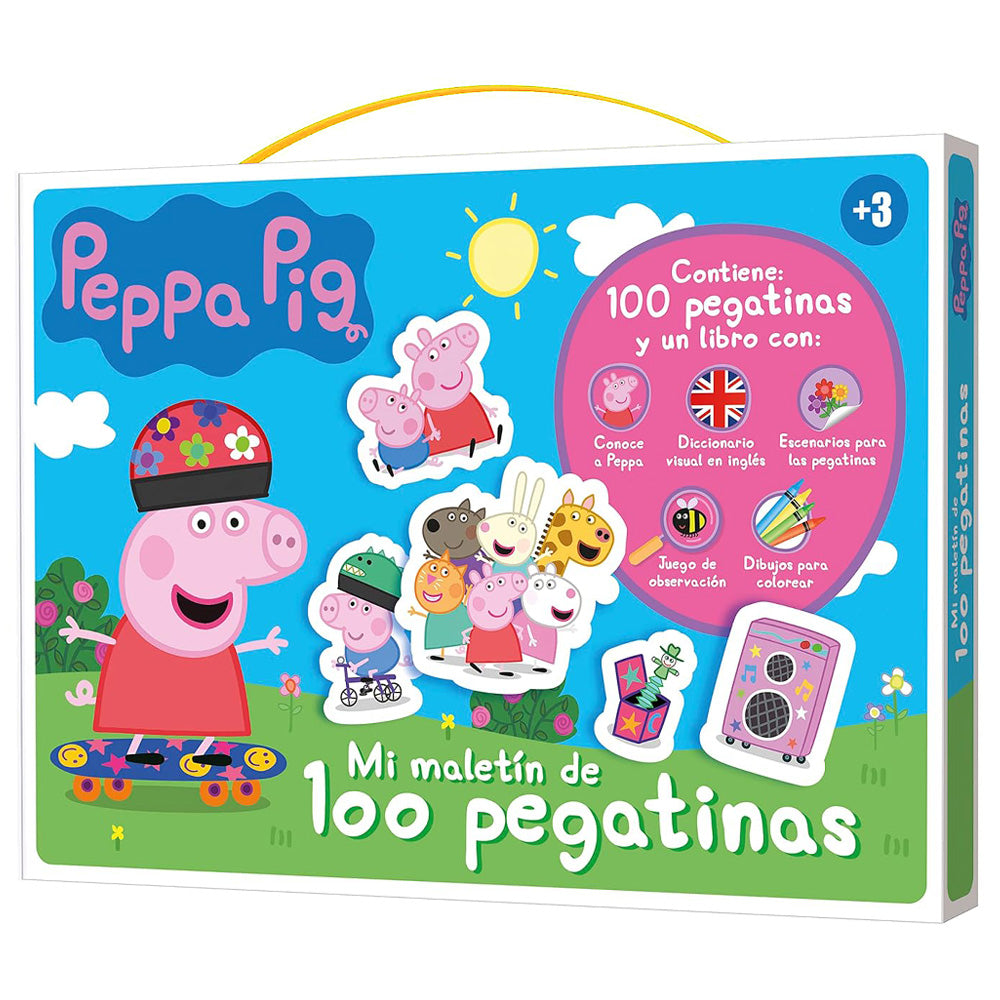 Porte-documents Ludum 100 autocollants Peppa Pig