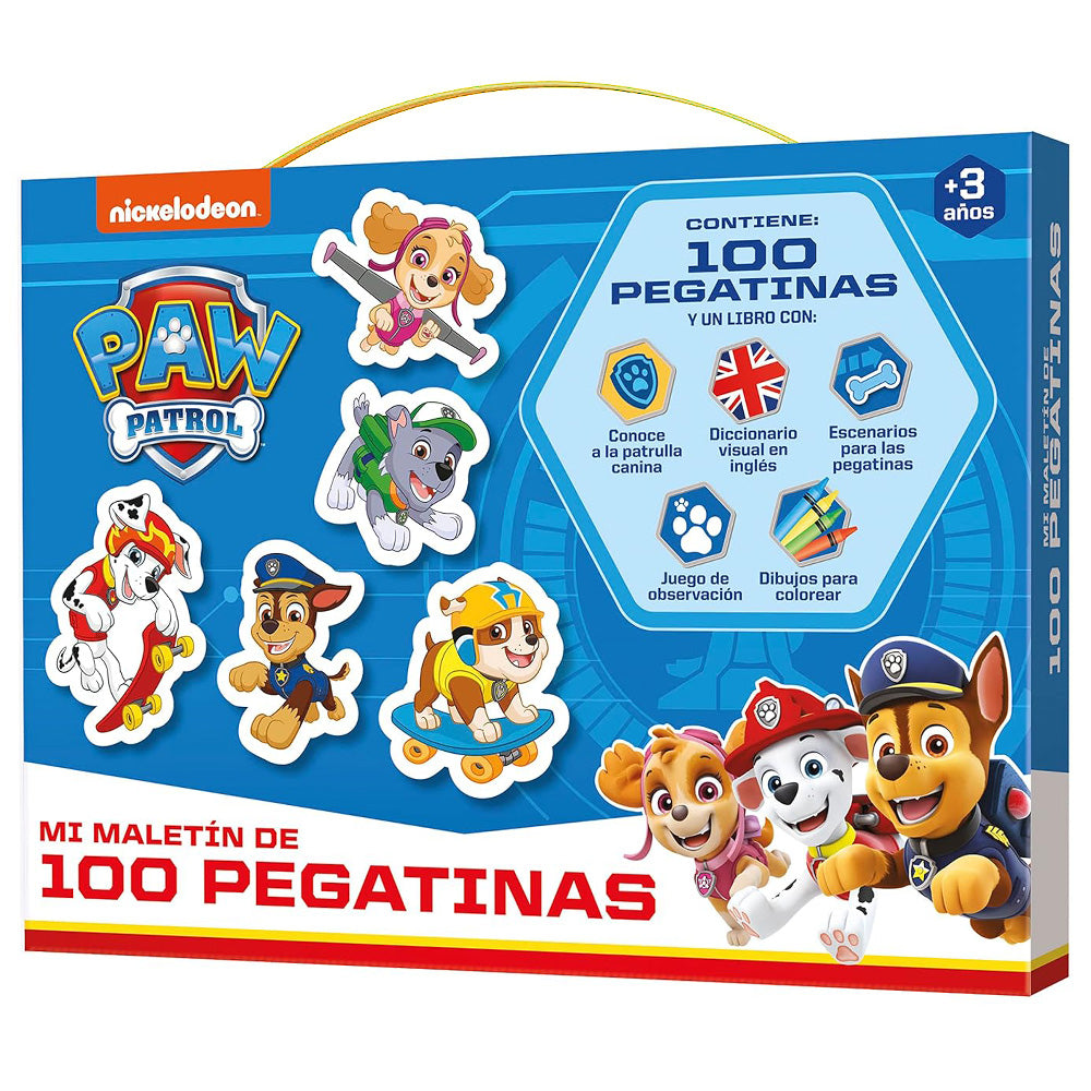 Ludum Maletín 100 pegatinas Patrulla Canina