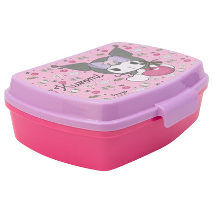 Stor Kuromi Rectangular Sandwich Maker / BPA Free / Kids Lunch Box / School / Daycare