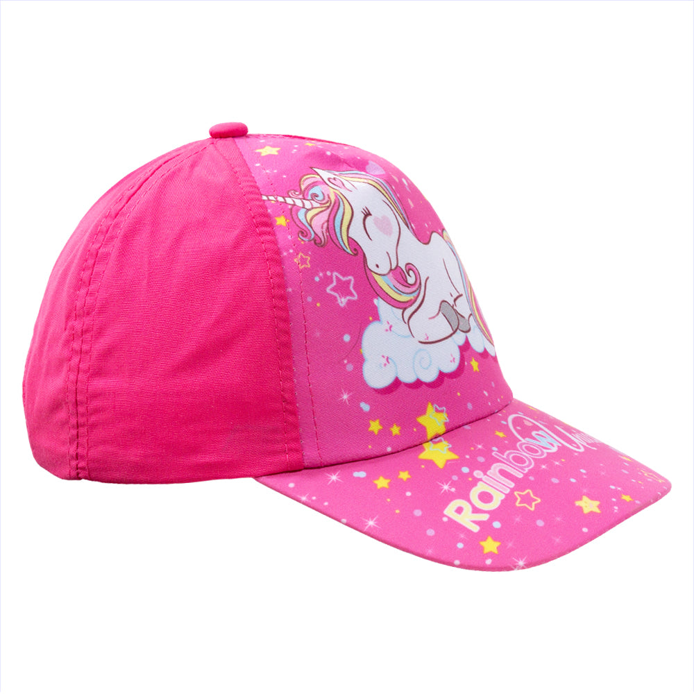 Casquette de baseball Rainbow Unicorn/ Chapeaux de soleil/ Casquette de sport réglable