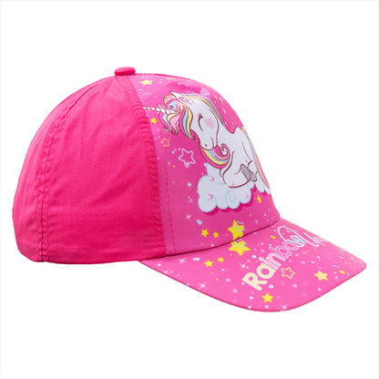 Casquette de baseball Rainbow Unicorn/ Chapeaux de soleil/ Casquette de sport réglable