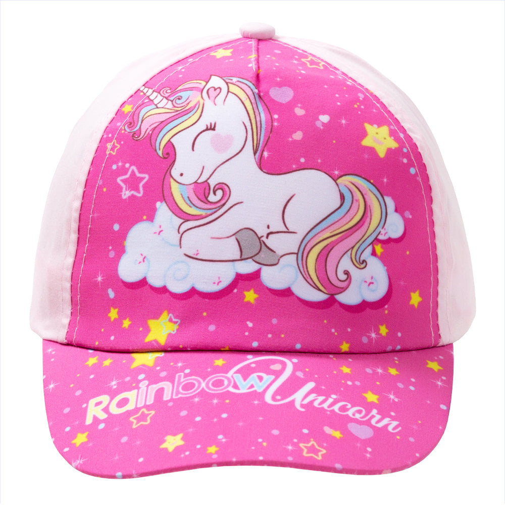 Casquette de baseball Rainbow Unicorn/ Chapeaux de soleil/ Casquette de sport réglable