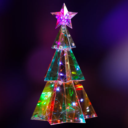 RGB/USB Illuminated Christmas Tree equipped with multifunction controller