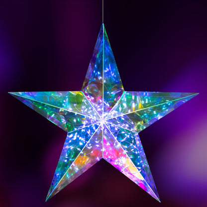 Star 30cm USB or battery/ Christmas decorative light