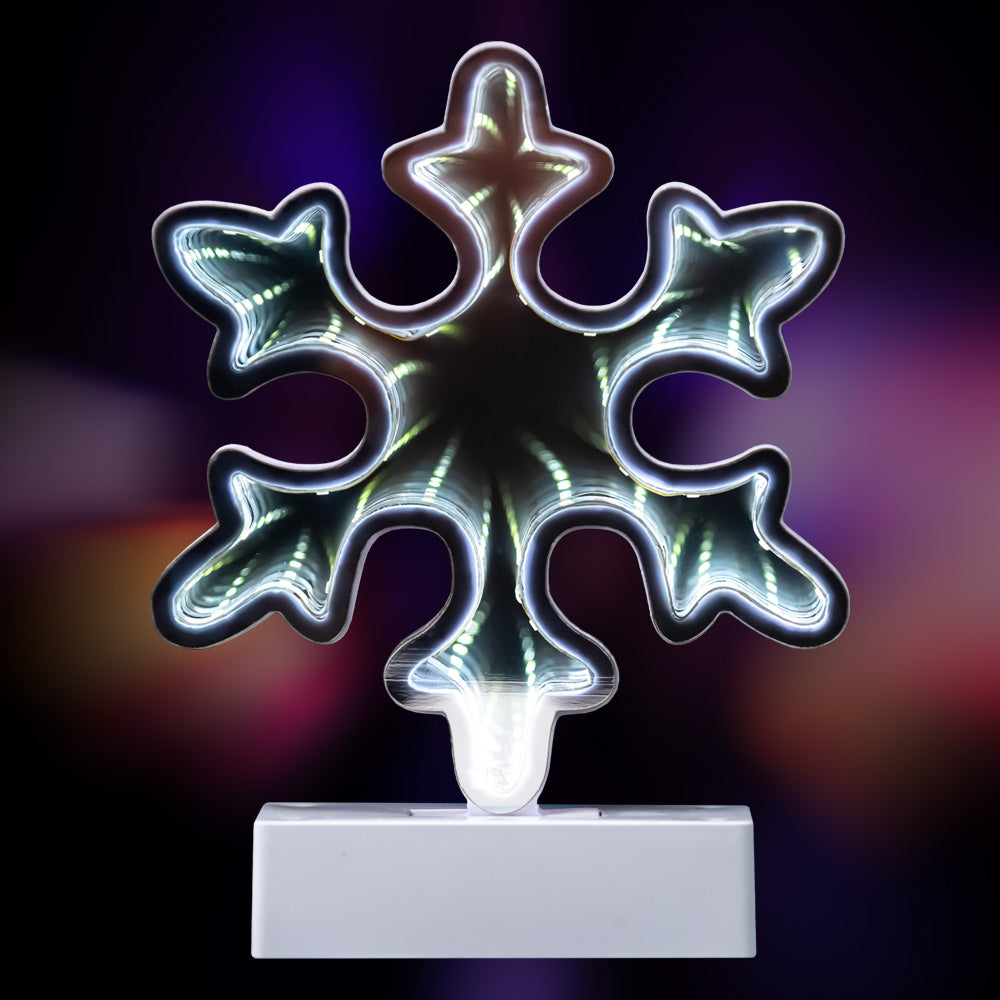 USB or battery operated snowflake lamp / Christmas decorative light