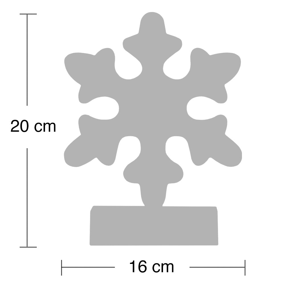 USB or battery operated snowflake lamp / Christmas decorative light