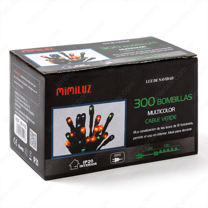 Multicolor led 300 led bombillas/ m-110