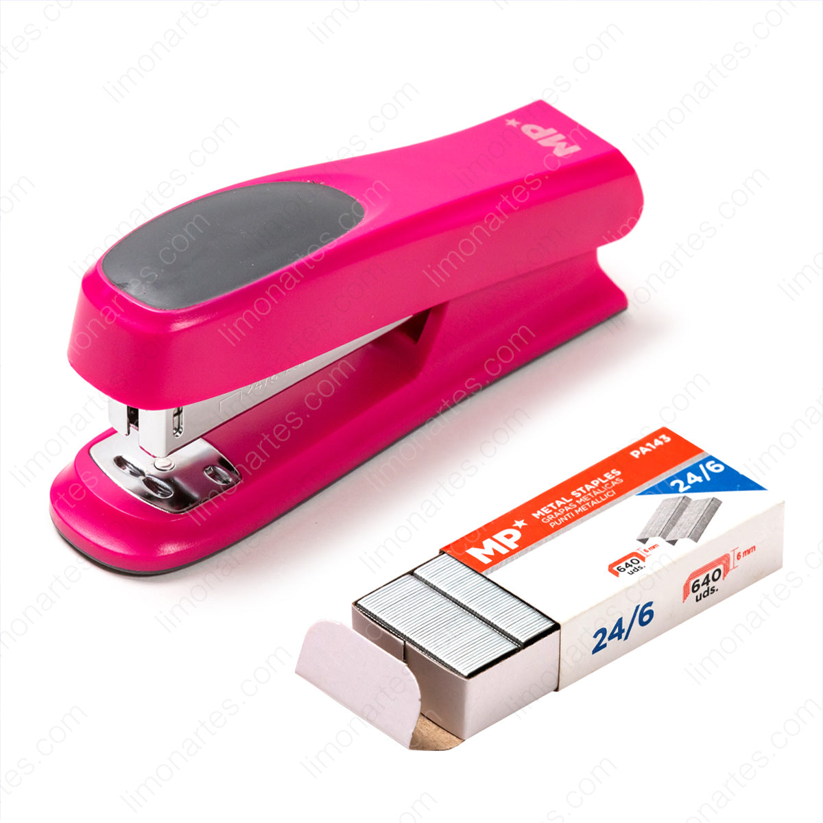 MP Medium stapler 12.5 cm+Metal staples 640 units.24/6