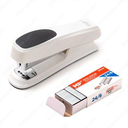 MP Medium stapler 12.5 cm+Metal staples 640 units.24/6