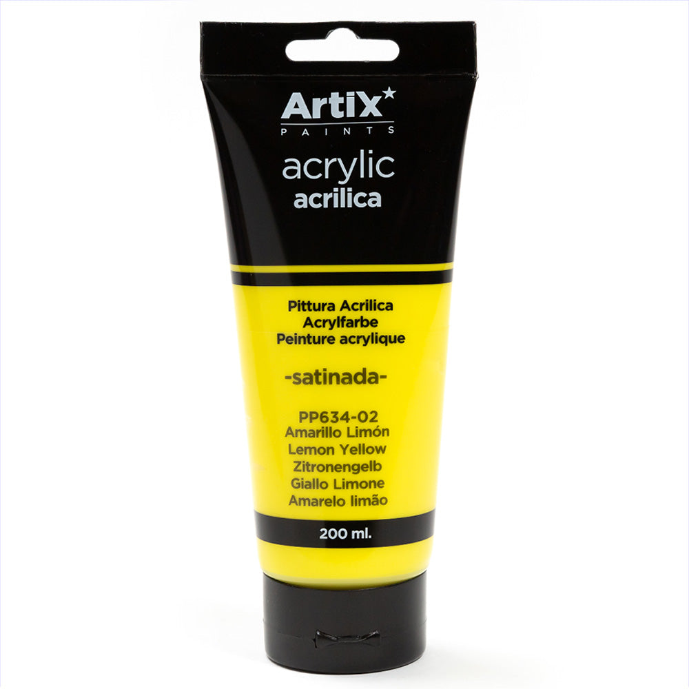 Artix Pintura acrilica grande 200ml - LIMÓN ARTES