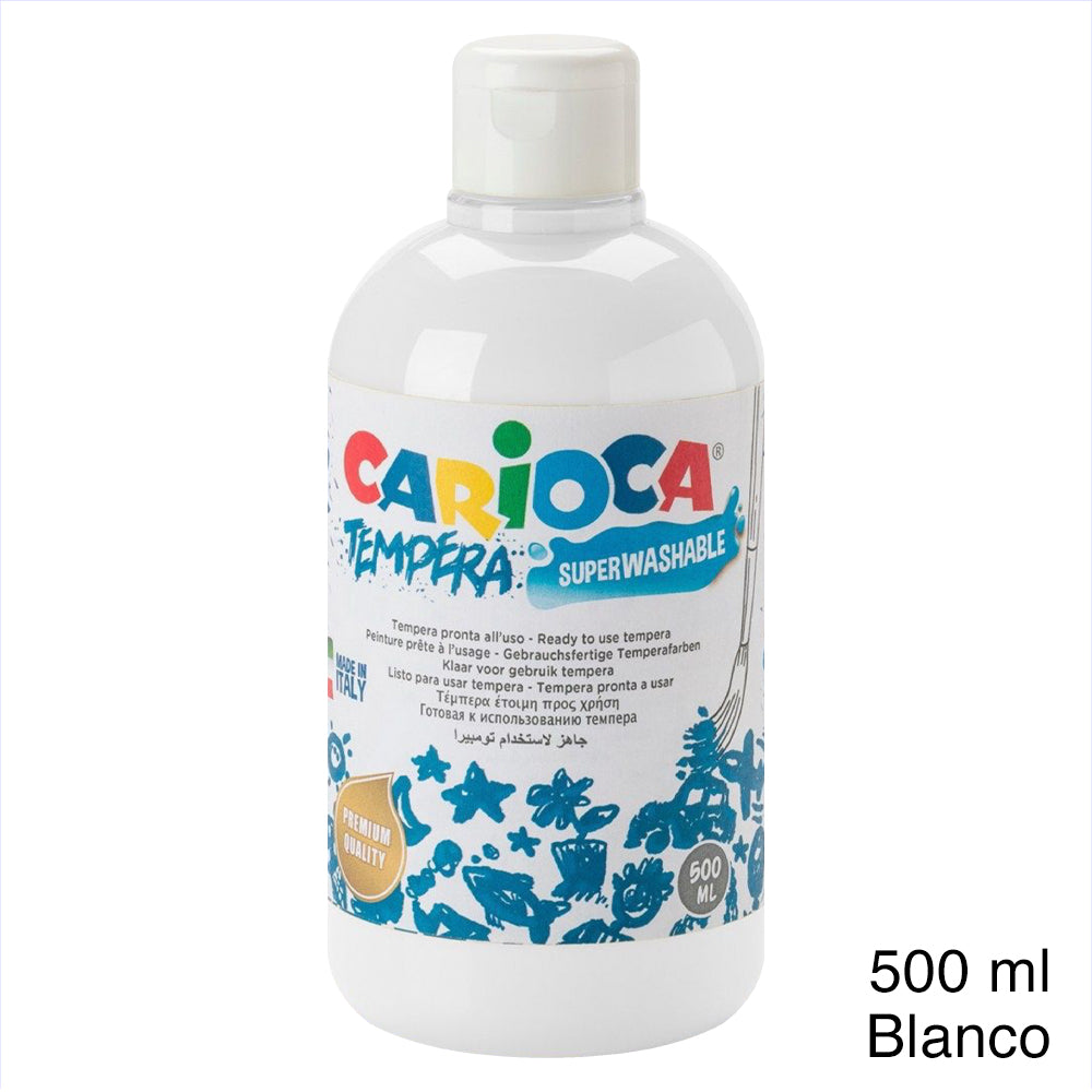 Carioca Tempera et peintures pour peintures murales 500 ml