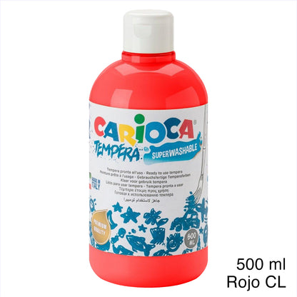 Carioca Tempera et peintures pour peintures murales 500 ml