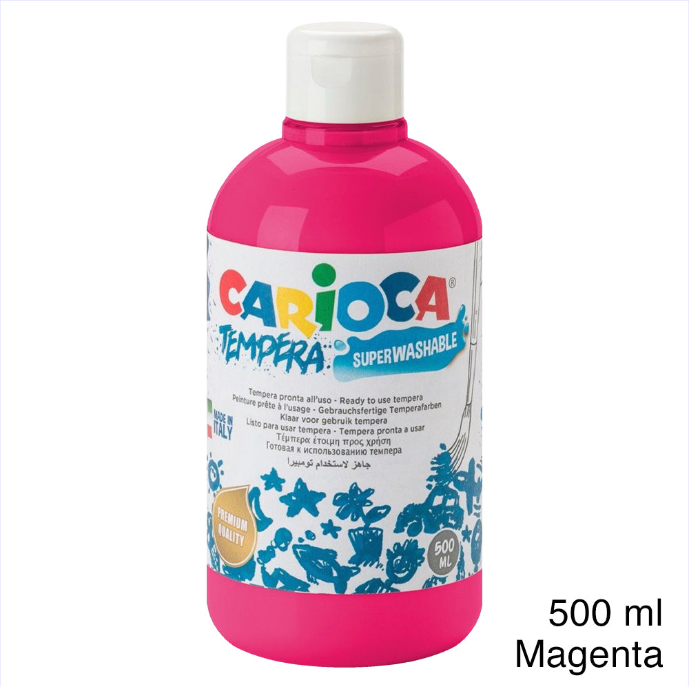 Carioca Tempera et peintures pour peintures murales 500 ml