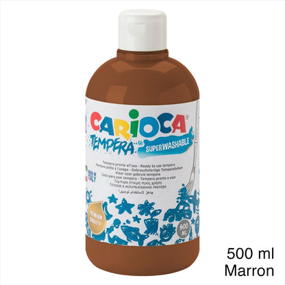 Carioca Tempera et peintures pour peintures murales 500 ml