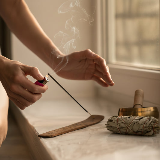 Natural Black Sandalwood Incense Handmade in India Tulasi Exclusive Masala