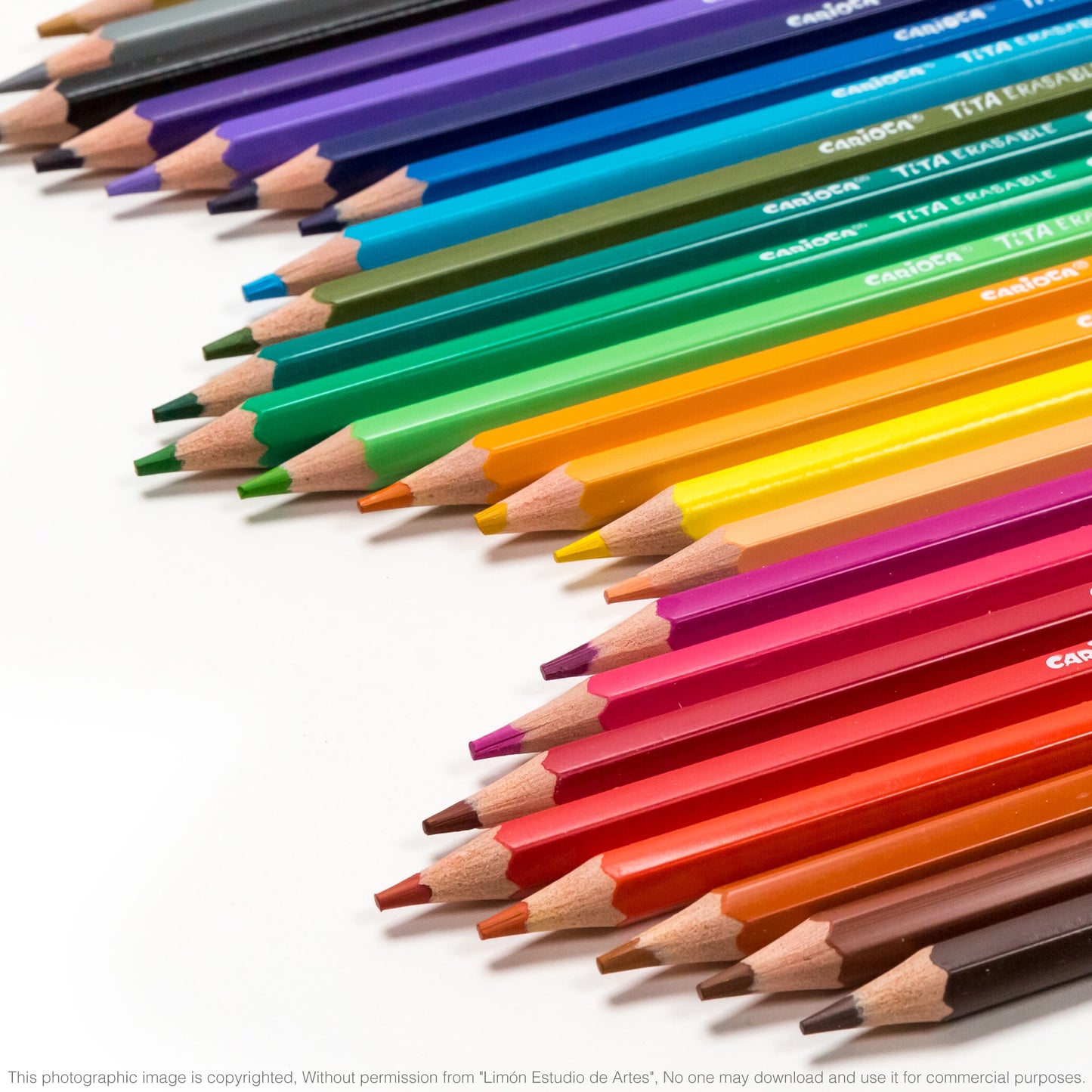 Pack of 24 Erasable Resin Colored Pencils CARIOCA/429386-1 – LIMÓN ARTES